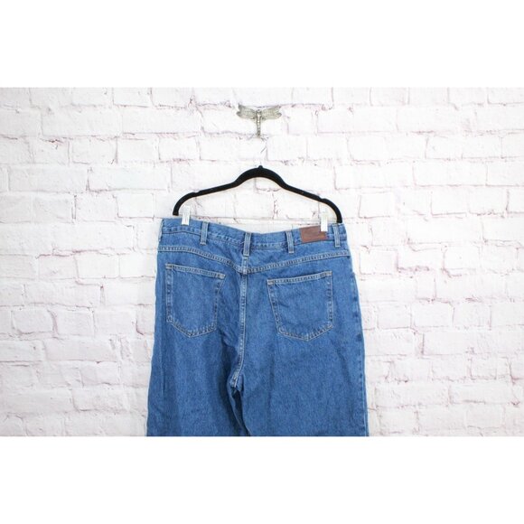 LL Bean Double L Jeans Natural Fit Hidden Comfort Stonewashed 38x30 - Picture 4 of 10